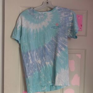 Simply Southern Blue and White Short Sleeve Tee